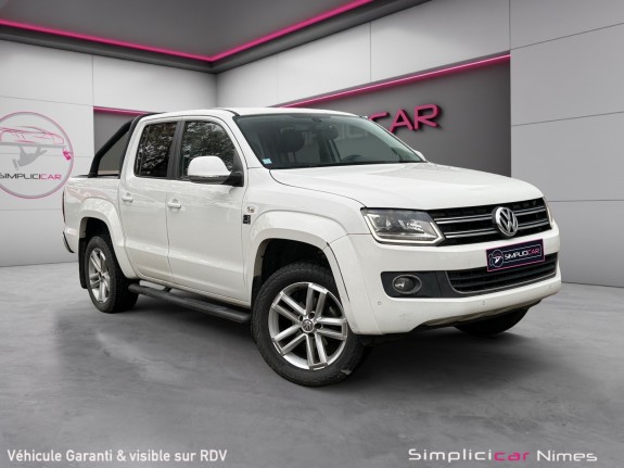 Volkswagen amarok double cabine 2.0 tdi 180 fap 4motion highline - caméra de recul - attelage - régulateur - garantie 12...