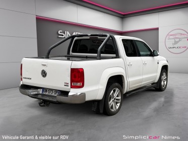 Volkswagen amarok double cabine 2.0 tdi 180 fap 4motion highline - caméra de recul - attelage - régulateur - garantie 12...