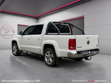 Volkswagen amarok double cabine 2.0 tdi 180 fap 4motion highline - caméra de recul - attelage - régulateur - garantie 12...