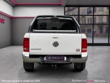 Volkswagen amarok double cabine 2.0 tdi 180 fap 4motion highline - caméra de recul - attelage - régulateur - garantie 12...
