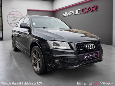 Audi q5 q5 2.0 tdi clean diesel 190 quattro s line s tronic 7, applecarplay, caméra de recul, garantie 12 mois occasion...