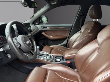 Audi q5 q5 2.0 tdi clean diesel 190 quattro s line s tronic 7, applecarplay, caméra de recul, garantie 12 mois occasion...