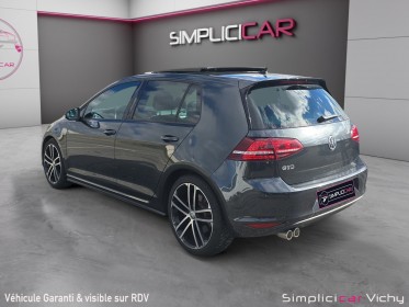 Volkswagen golf 2.0 l 184 ch dsg6 gtd toit ouvrant  distribution neuve révisée garantie 12 mois caméra de recul occasion...