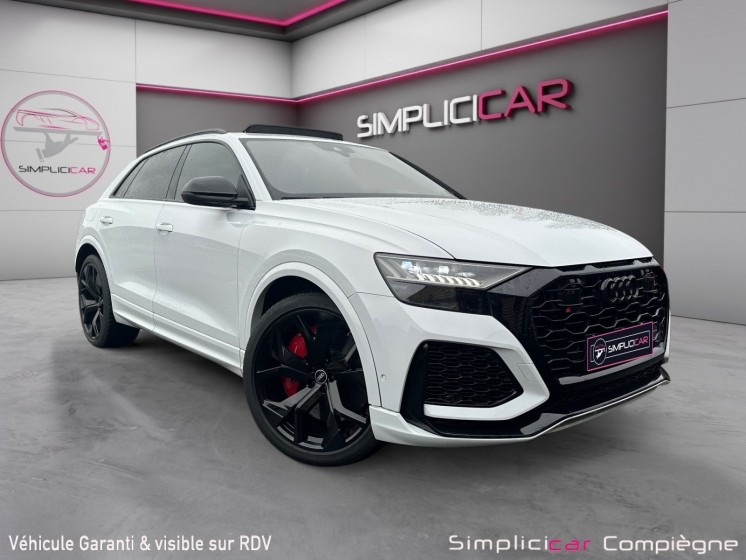 Audi rs q8 600ch v8 - full - faible km -immat fr - occasion simplicicar compiegne simplicicar simplicibike france