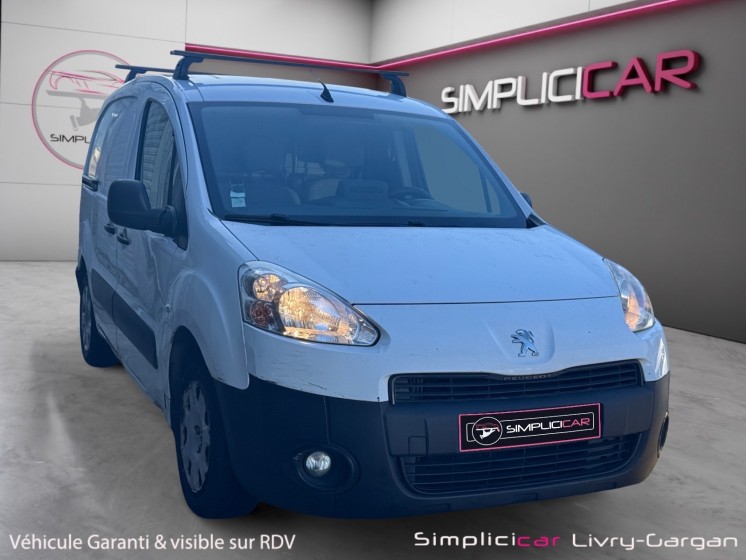 Peugeot partner fgn 120 l1 1.6 e-hdi 90 fap bmp6 pack cd clim plus occasion simplicicar livry gargan simplicicar simplicibike...