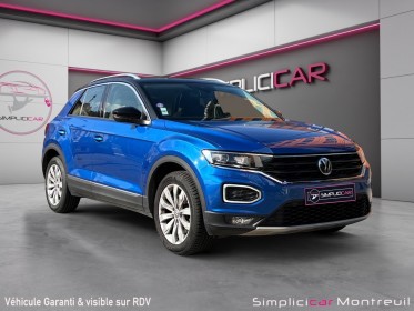 Volkswagen t-roc 2.0 tsi 190 start/stop dsg7 4motion carat occasion montreuil (porte de vincennes)(75) simplicicar...
