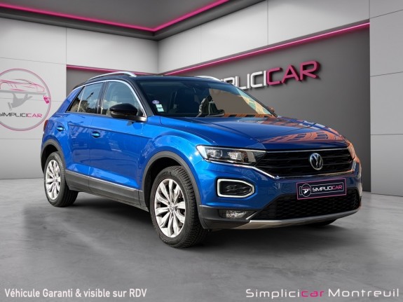 Volkswagen t-roc 2.0 tsi 190 start/stop dsg7 4motion carat occasion montreuil (porte de vincennes)(75) simplicicar...