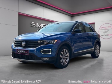 Volkswagen t-roc 2.0 tsi 190 start/stop dsg7 4motion carat occasion montreuil (porte de vincennes)(75) simplicicar...