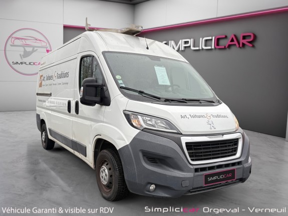 Peugeot boxer fourgon vitre 335 l2h2 2.0 bluehdi 130ch ss pro/ radar ar occasion simplicicar orgeval  simplicicar...