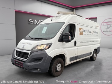 Peugeot boxer fourgon vitre 335 l2h2 2.0 bluehdi 130ch ss pro/ radar ar occasion simplicicar orgeval  simplicicar...