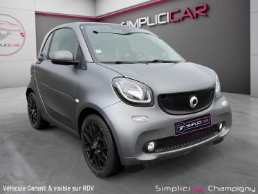 Smart fortwo coupe 0.9 90 ch ss ba6 prime premiere main occasion champigny-sur-marne (94) simplicicar simplicibike france