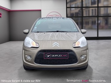 Citroen c3 vti 120 exclusive a - suivi/radars ar/clim/bva - garantie 12 mois occasion simplicicar soissons simplicicar...