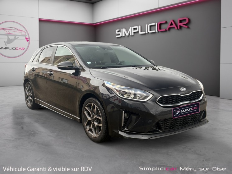 Kia ceed 1.4 t-gdi 140 ch isg bvm6 gt line carplay garantie 12 mois occasion simplicicar mery-sur-oise simplicicar...