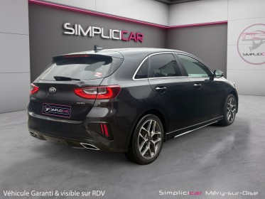 Kia ceed 1.4 t-gdi 140 ch isg bvm6 gt line carplay garantie 12 mois occasion simplicicar mery-sur-oise simplicicar...