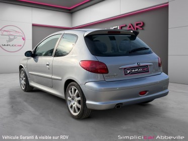 Peugeot 206 2.0e 16v gt suivi complet, vehicule rare et numÉrotÉ occasion abbeville simplicicar simplicibike france