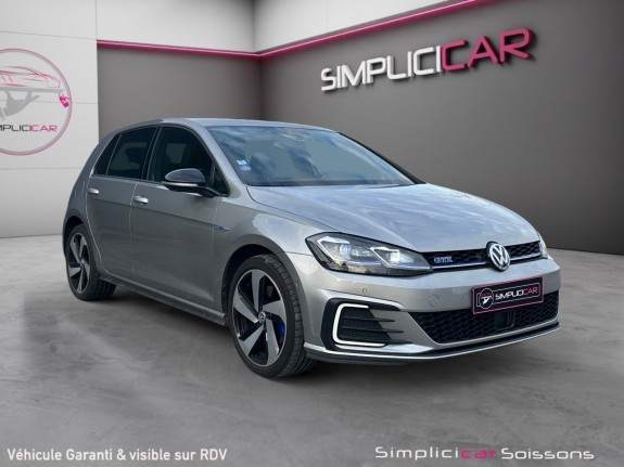 Volkswagen golf 7 gte hybride rechargeable 1.4 tsi 204 dsg6 - suivi vw/cuir/acc/ja18 - garantie 12 mois occasion simplicicar...
