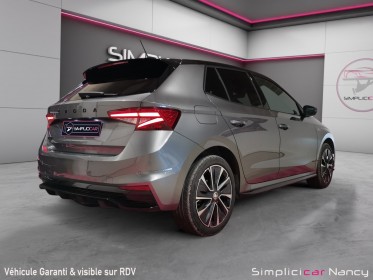 Skoda fabia 110ch dsg7 monte-carlo 1ère main origine france sièges et volant chauffants garantie 12 mois occasion...