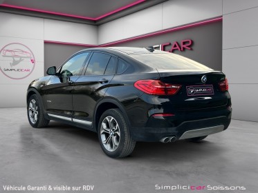 Bmw x4 f26 xdrive30d 258ch xline a - suivi bmw/affichage tète haute/caméra 360 - garantie 12 mois occasion simplicicar...