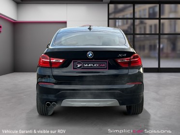 Bmw x4 f26 xdrive30d 258ch xline a - suivi bmw/affichage tète haute/caméra 360 - garantie 12 mois occasion simplicicar...