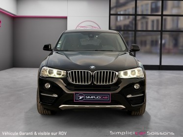 Bmw x4 f26 xdrive30d 258ch xline a - suivi bmw/affichage tète haute/caméra 360 - garantie 12 mois occasion simplicicar...