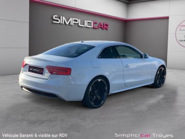 Audi a5 a5 2.0 tdi 177 s line sièges chauffants régulateur keyless garantie 12 mois occasion barberey simplicicar...