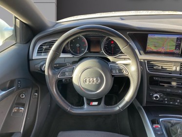 Audi a5 a5 2.0 tdi 177 s line sièges chauffants régulateur keyless garantie 12 mois occasion barberey simplicicar...