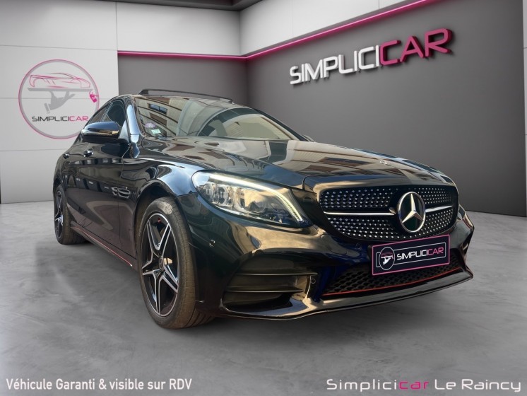 Mercedes classe c 300 e 9g-tronic amg line toit ouvrant garantie 12 mois occasion simplicicar le raincy simplicicar...