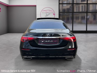 Mercedes classe s 580e 9g-tronic first edition | amg line | burmester | toit pano garantie 12 mois occasion paris 17ème...
