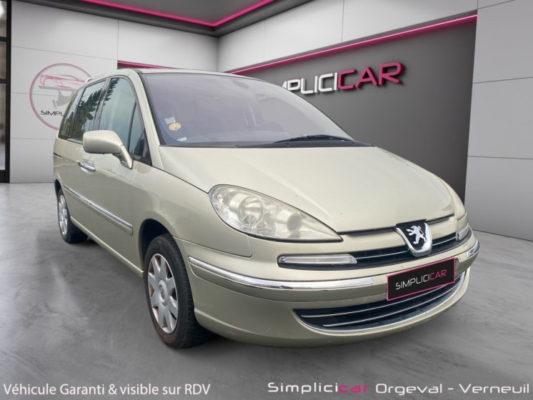 Peugeot 807 2.0 hdi 120ch premium/ radar ar/ 7 places/ toit panoramique___ occasion simplicicar orgeval  simplicicar...