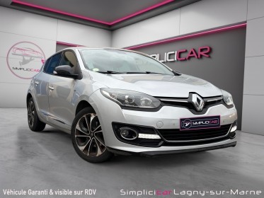 Renault megane iii berline dci 130 fap energy eco2 bose - camera de recul - gps occasion simplicicar lagny  simplicicar...