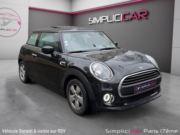 Mini hatch 3 portes f56 lci one 102 ch bva7 - garantie 12 mois - toit ouvrant panoramique - camÉra de recul occasion paris...