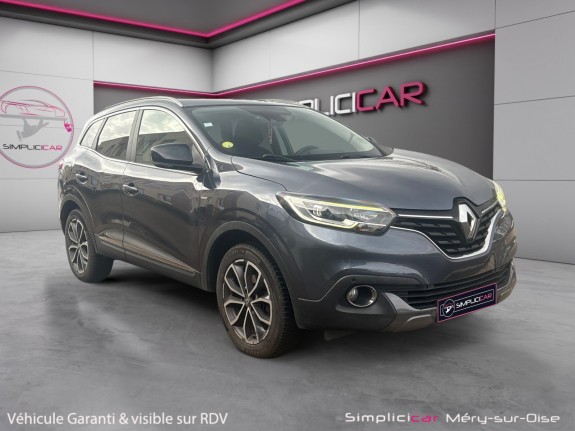 Renault kadjar dci 110 energy graphite attelage camera de recul garantie 12 mois occasion simplicicar mery-sur-oise...