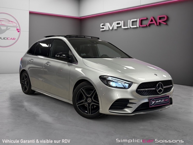 Mercedes classe b 180d 7g-dct amg line - suivi complet mercedes/toit pano/led multicouleur/burmester/caméra/attelage-......
