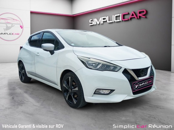 Nissan micra 2017 1.5 dci 90ch finition tekna / caméra de recul occasion réunion ville st pierre simplicicar simplicibike...