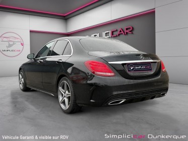 Mercedes classe c 220 d 9g-tronic sportline pack amg régulateur adaptatif caméra de recul garantie 12 mois occasion...