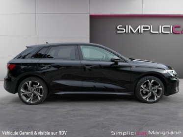 Audi a3 sportback 40 tfsie 204 s tronic 6 s line apple carplay bluetooth siège chauffant camera de recul garantie 12 mois...