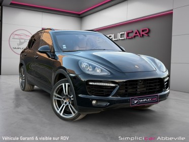 Porsche cayenne 4.8 v8 turbo tiptronic s a garantie 1 an occasion abbeville simplicicar simplicibike france
