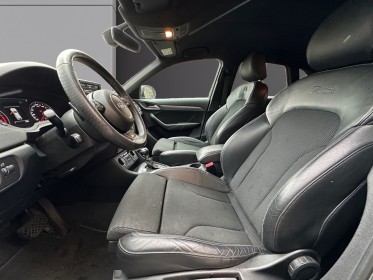 Audi q3 150 s line - clim auto - gps - régulateur - sièges cuir alcantara s line occasion champigny-sur-marne (94)...