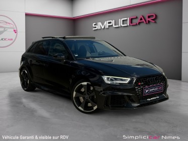 Audi rs3 sportback 8v2 2.5 tfsi 400 quattro - toit ouvrant - bang olufsen - caméra - rs design - garantie 12 mois occasion...