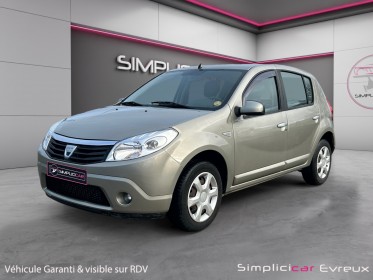 Dacia sandero 1.5 dci 85 eco2 lauréate garantie 12 mois occasion simplicicar evreux simplicicar simplicibike france