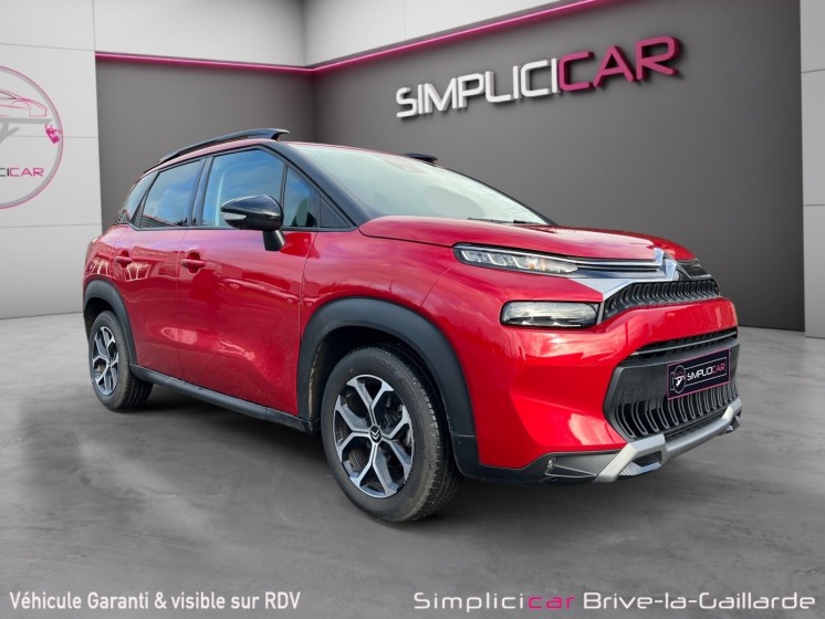 Citroen c3 aircross bluehdi 110 ss bvm6 shine craplay capteur de recul - garantie 12 mois occasion simplicicar brive la...