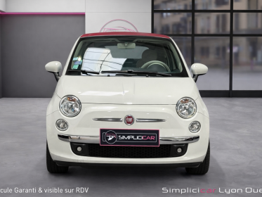 Fiat 500c 1.2 8v 69 ch lounge carbiolet garantie 12 mois occasion simplicicar lyon ouest simplicicar simplicibike france