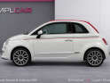 Fiat 500c 1.2 8v 69 ch lounge carbiolet garantie 12 mois occasion simplicicar lyon ouest simplicicar simplicibike france