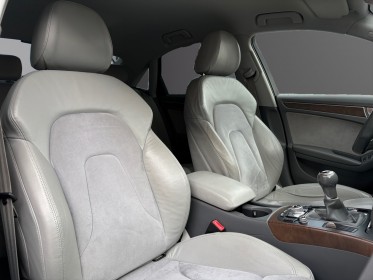 Audi a4 2.0 tdi 190 s line caméra de recul intérieur cuir alcantara garantie 12 mois occasion simplicicar mery-sur-oise...