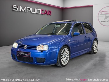 Volkswagen golf 4 r32 v6 4 motion 1er main suivi disponible - toit ouvrant - sieges chauffants - sieges baquets - feux xenon...