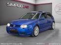 Volkswagen golf 4 r32 v6 4 motion 1er main suivi disponible - toit ouvrant - sieges chauffants - sieges baquets - feux xenon...