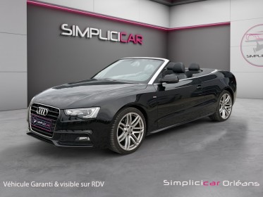 Audi a5 cabriolet 2.0 tdi 190 s tronic s line sièges chauffants ventilés radar de recul av ar garantie 12 mois occasion...