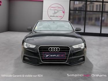 Audi a5 cabriolet 2.0 tdi 190 s tronic s line sièges chauffants ventilés radar de recul av ar garantie 12 mois occasion...