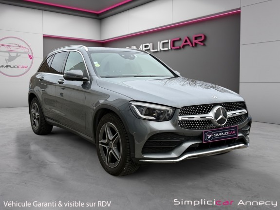 Mercedes glc 220 d 9g-tronic 4matic amg line/toit ouvrant pano/caplay/phase ii/garantie 12 mois occasion simplicicar annecy...
