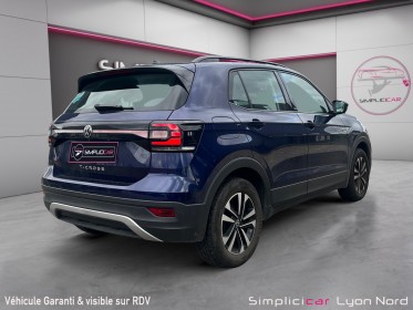 Volkswagen t-cross 1.0 tsi 95 start/stop bvm5 united - faible kms - carplay - garantie 12 mois occasion simplicicar lyon nord...